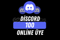 DİSCORD ONLİNE ÜYE - 100 ADET / HIZLI