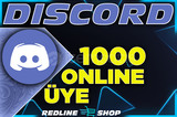 Discord Online Üye 1000 | Anlık 