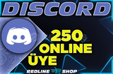 Discord Online Üye 250 | Anlık 