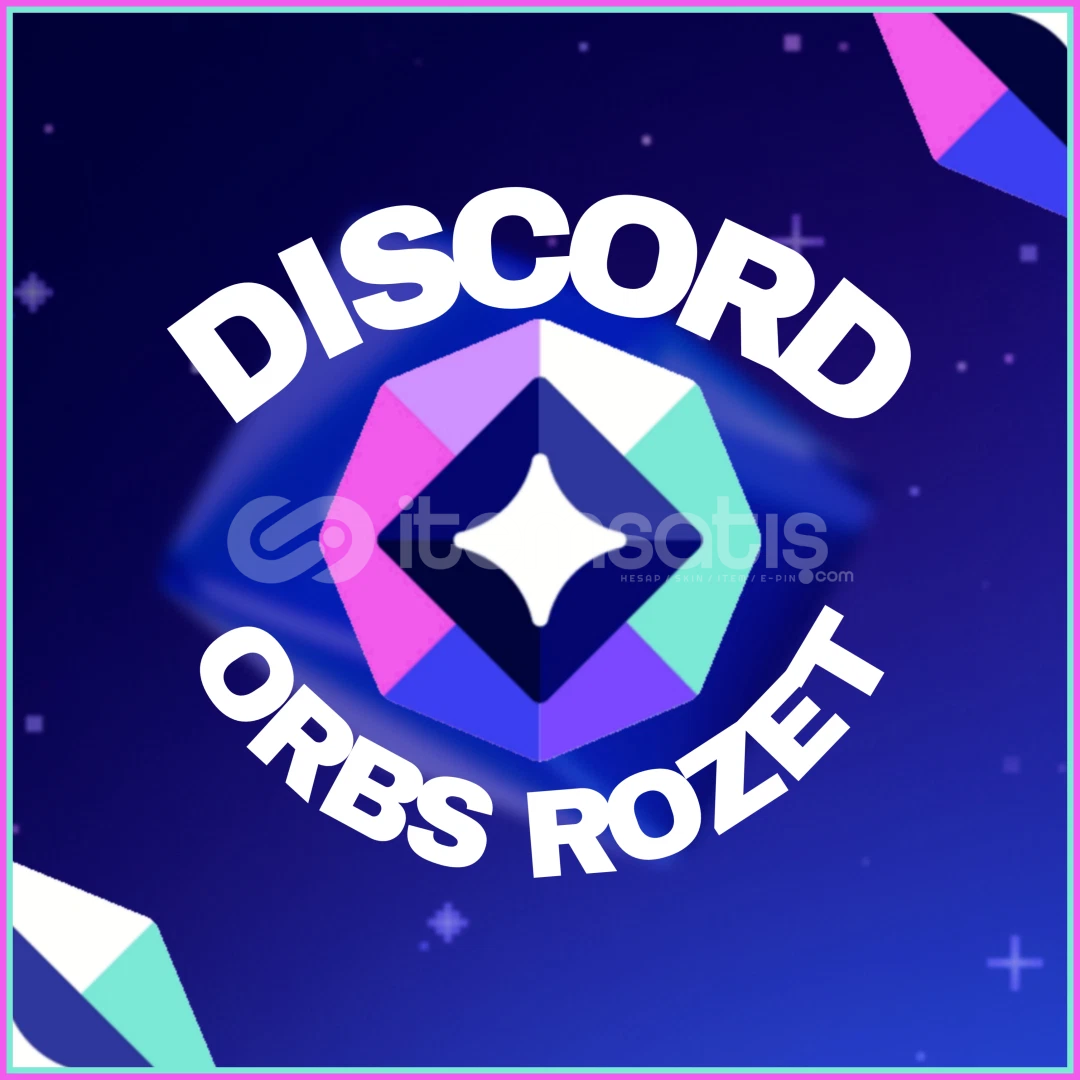 Discord Orbs Rozet - Kalıcı Discord Discord Orbs Rozet - Kalıcı Discord