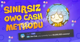 ⭐⭐⭐[DİSCORD OWO CASH METHODU]⭐⭐⭐ BİRSÜRÜ VAR
