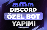 DISCORD ÖZEL BOT YAPIMI (SORUNSUZ) ✨