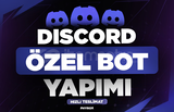 DISCORD ÖZEL BOT YAPIMI (SORUNSUZ) ✨
