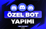 DISCORD ÖZEL BOT YAPIMI (SORUNSUZ) ✨