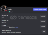 discord : pazarlik nicki (teklif dm)