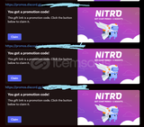 Discord Promotion Kodu kardinizda 104 tl lazim