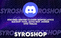 ⭐DİSCORD SERVER CLONER BACKUP TOOL OTO TESLİM⭐