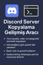 Discord Server kopyalama gelişmiş Aracı