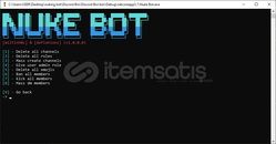 Discord Server Nuke Paneli! - EN KALİTELİSİ 