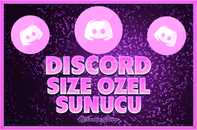 ✅DİSCORD SİZE ÖZEL SUNUCU