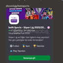 DİSCORD SUNUCU ERKLAMI, FUTBOL KİTLE EN AKTİF 