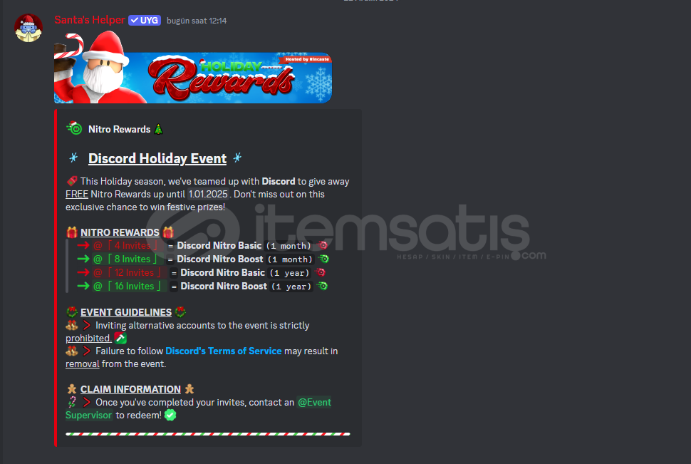 Discord Sunucu Kapanmasını Önleyen Bot! Discord Sunucu Kapanmasını Önleyen Bot!
