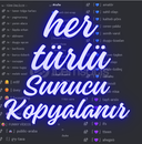 DİSCORD SUNUCU KOPYALAMA 