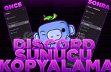DİSCORD SUNUCU KOPYALAMA PROGRAMI