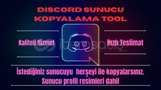 Discord Sunucu Kopyalama ( Güncel Tool )