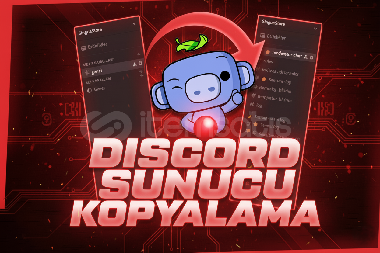 Discord sunucu kopyalama - Herşey dahil! Discord sunucu kopyalama - Herşey dahil!