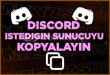 Discord Sunucu Kopyalama Programı