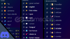 DİSCORD SUNUCU OLUŞTUMA-KOPYALAMA