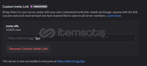 Discord sunucunuz için aylık reklam.