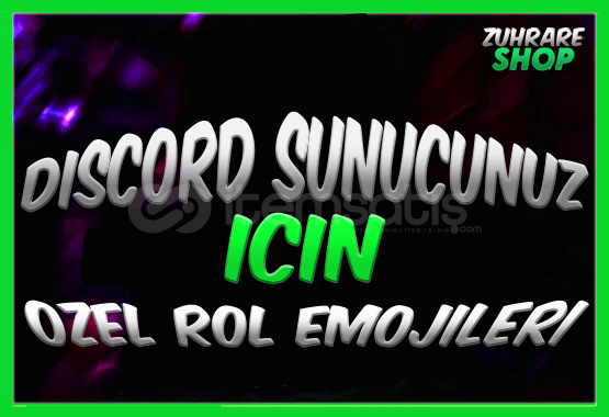 ⚡️Discord Sunucunuz İçin Özel Rol Emojileri ⚡️Discord Sunucunuz İçin Özel Rol Emojileri