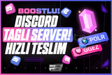 ⭐Discord Taglı Sunucu (GUİLD - BETA) - BOOSTLU