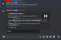 Discord Ticket Bot Select Menülü + [KURULUMLU]