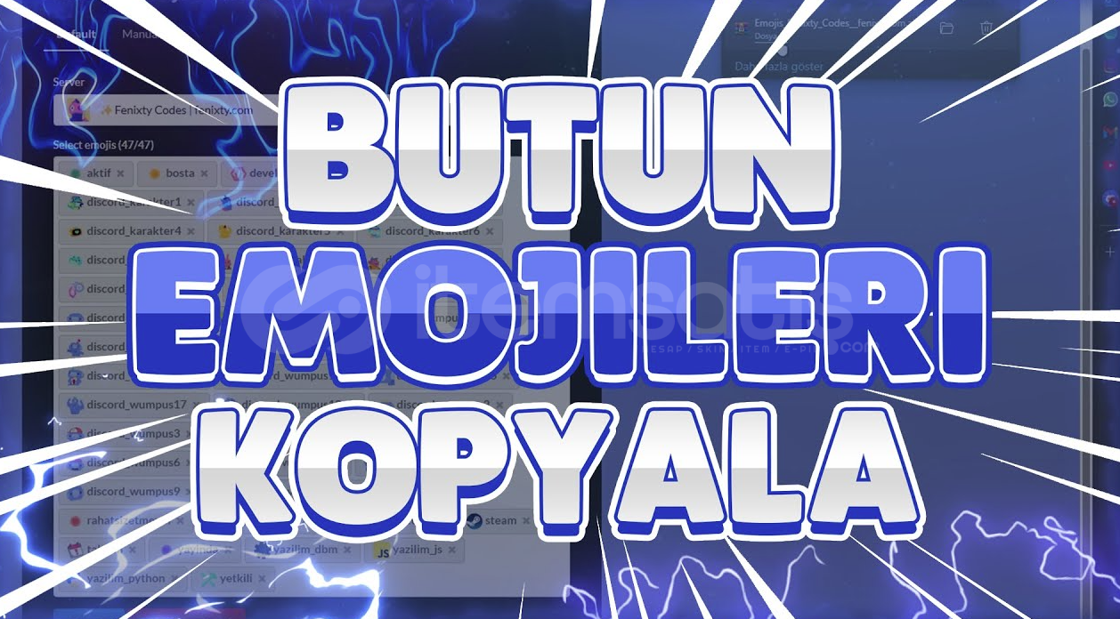 Discord Tüm Emojileri Kopyalama Discord Tüm Emojileri Kopyalama