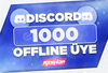 ⭐️Discord Türk 1000 Offline Üye ⭐️