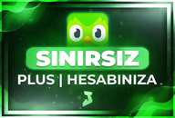 Duolingo Plus Sınırsız | Hesabınıza