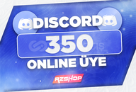 ⭐️Discord Türk 350 Online Üye ⭐️
