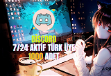 Discord - Türk 7/24 Aktif 1.000 Üye ⭐