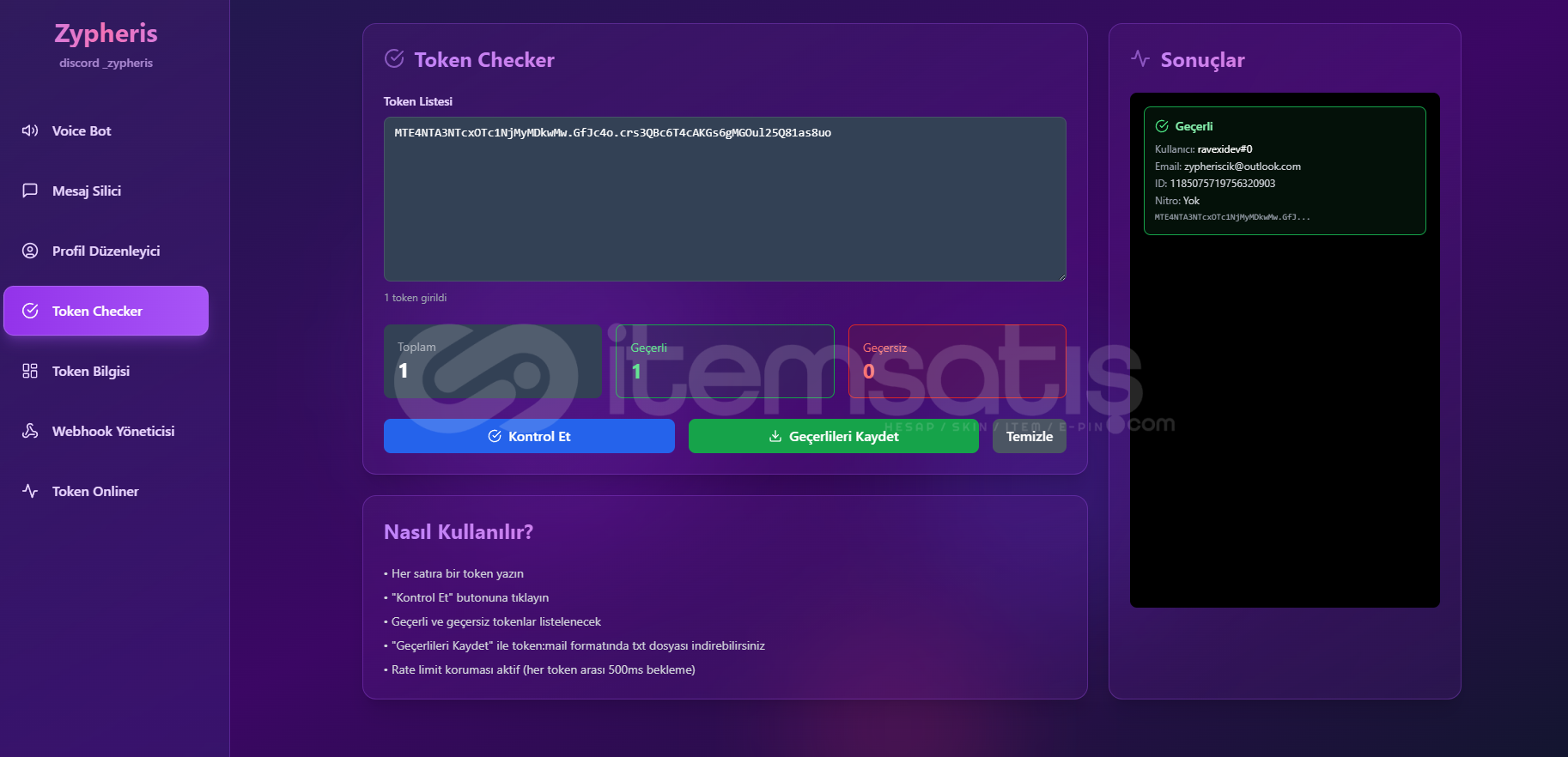 Discord Web site Tool Open Source Discord Web site Tool Open Source