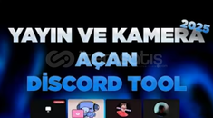 DİSCORD YAYIN VE KAMERA AÇABİLEN TOKEN ALTYAPI