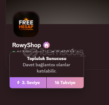 discord.gg/freehesap URL İle satılık sunucu  discord.gg/freehesap URL İle satılık sunucu