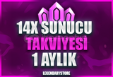 [ GARANTİLİ ] DİSCORD 1 AYLIK 14X TAKVİYE