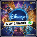 DISNEY+ 12 AYLIK ÜYELİK ✨ | 4K UHD