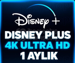 Disney+ 1 Aylık | 4K | Reklamsız | Güvenli Hesap
