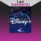 ⭐Disney Plus+ 1 Ay Garanti [SORUNSUZ]