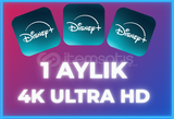 DİSNEY PLUS 1 AYLIK HESAP 4K ULTRA HD