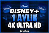 ⭐Disney+ Plus 4K Ultra HD (Garantili)⭐