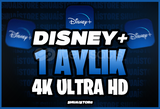 Disney+ Plus 4K Ultra HD (Garantili)