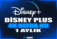 ⭐DİSNEY PLUS 4K ULTRA HD + OTO + GARANTİ⭐