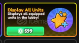 ⭐DİSPLAY ALL UNİTS | ANİME VANGUARDS