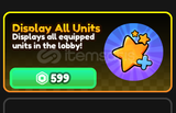 ⭐Display All Units | Anime Vangurd⭐