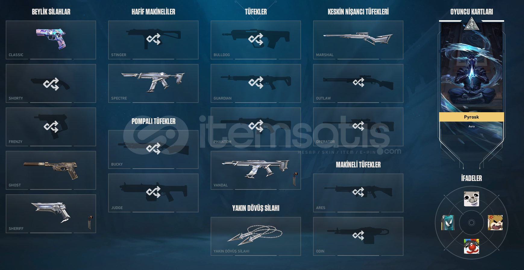 Valorant Full Kuronami Set  Valorant Full Kuronami Set