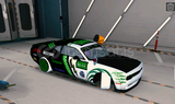 Dodge Challanger Drag Art