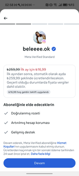 Doğal Kız Hesap + 96 Takip İstekli + Etkileşim 