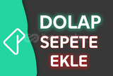 ⭐️ DOLAP 150 Kişi Sepete Ekle