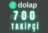 Dolap 700 Türk Takipçi ⭐️