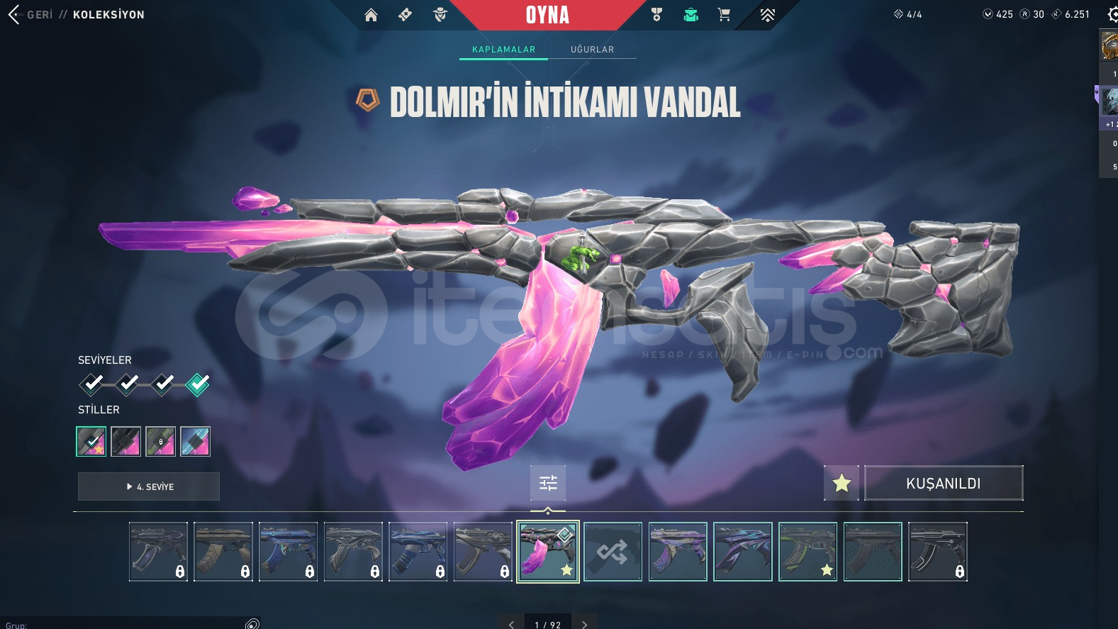 DOLMİRİN İNTİKAMI+RGX VANDAL SERİ TETİK PHANTOM DOLMİRİN İNTİKAMI+RGX VANDAL SERİ TETİK PHANTOM